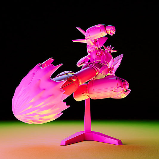 Figure PLAMAX MF-64 Gunbuster Super Inazuma Kick/RX-7 Effect Color Ver. Vinyl Figure