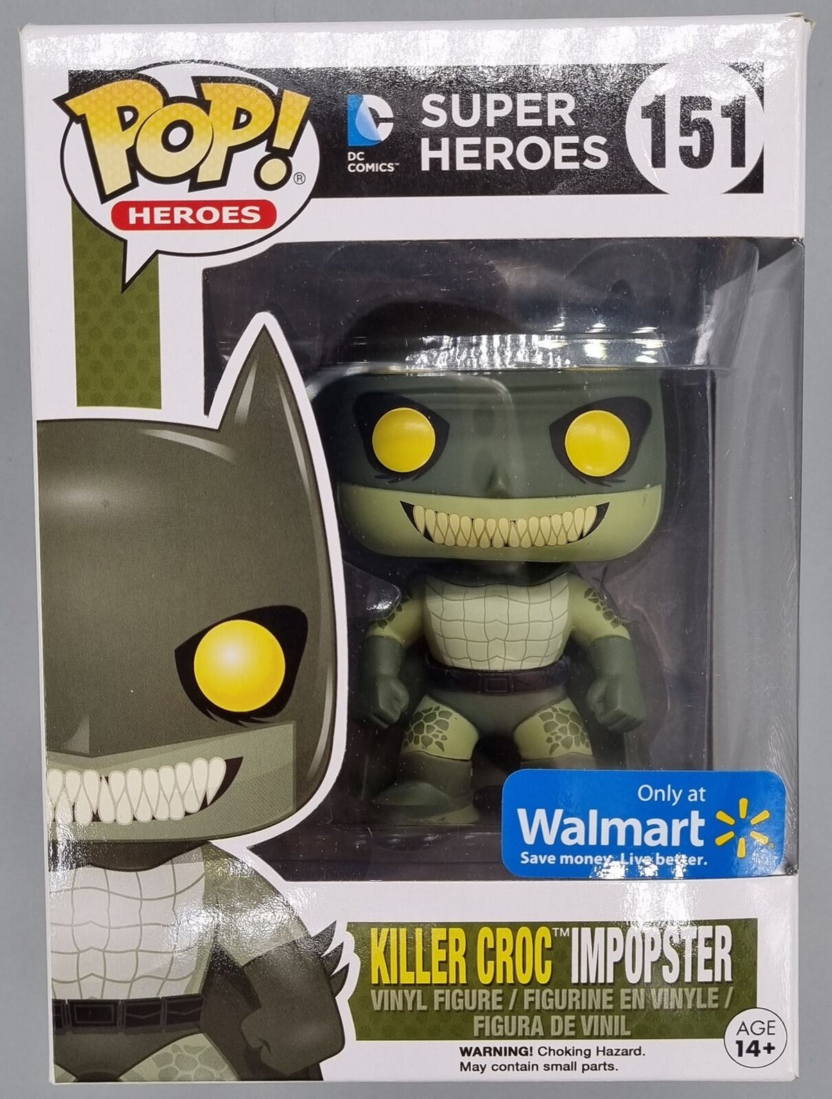 151 Killer Croc Impopster - DC Pop Heroes Funko POP Funko