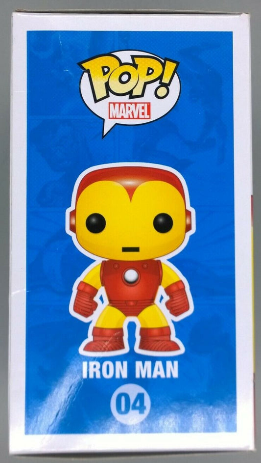 04 Iron Man - Marvel - Box Damaged Funko POP