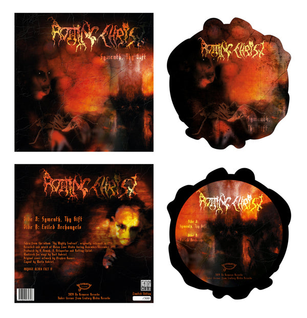 Rotting Christ - Fgmenth, Thy Gift (Shaped Pic Disc) - Black Metal - 12PD