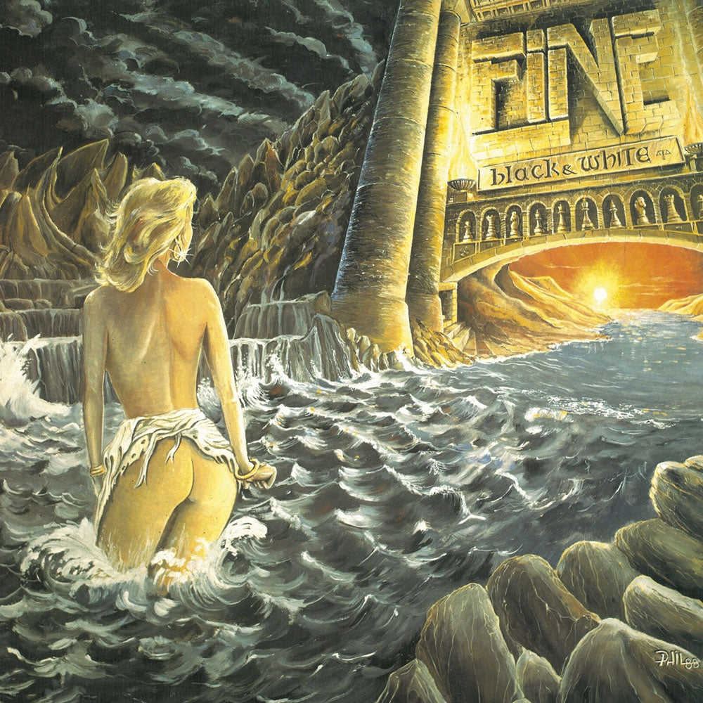Fine - Black & White - Metal - CD