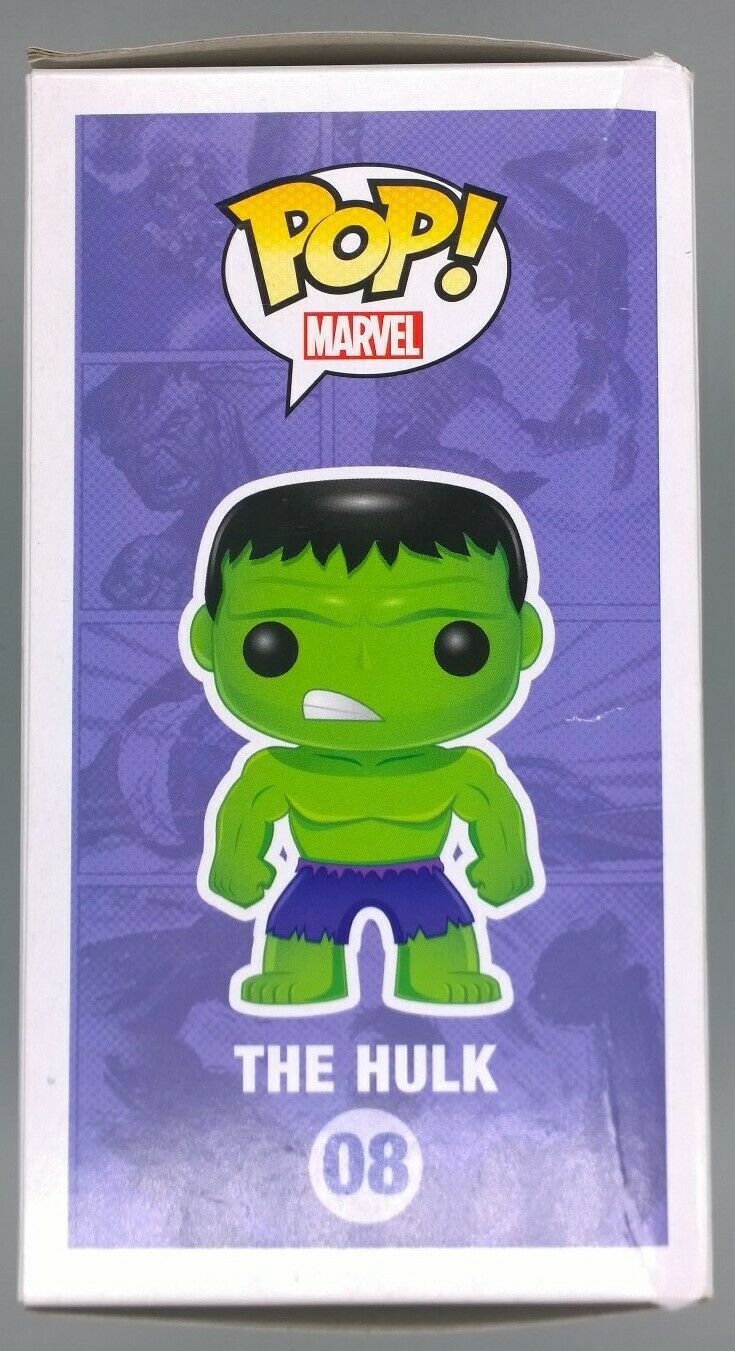 08 The Hulk - Marvel - Box Damaged Funko POP