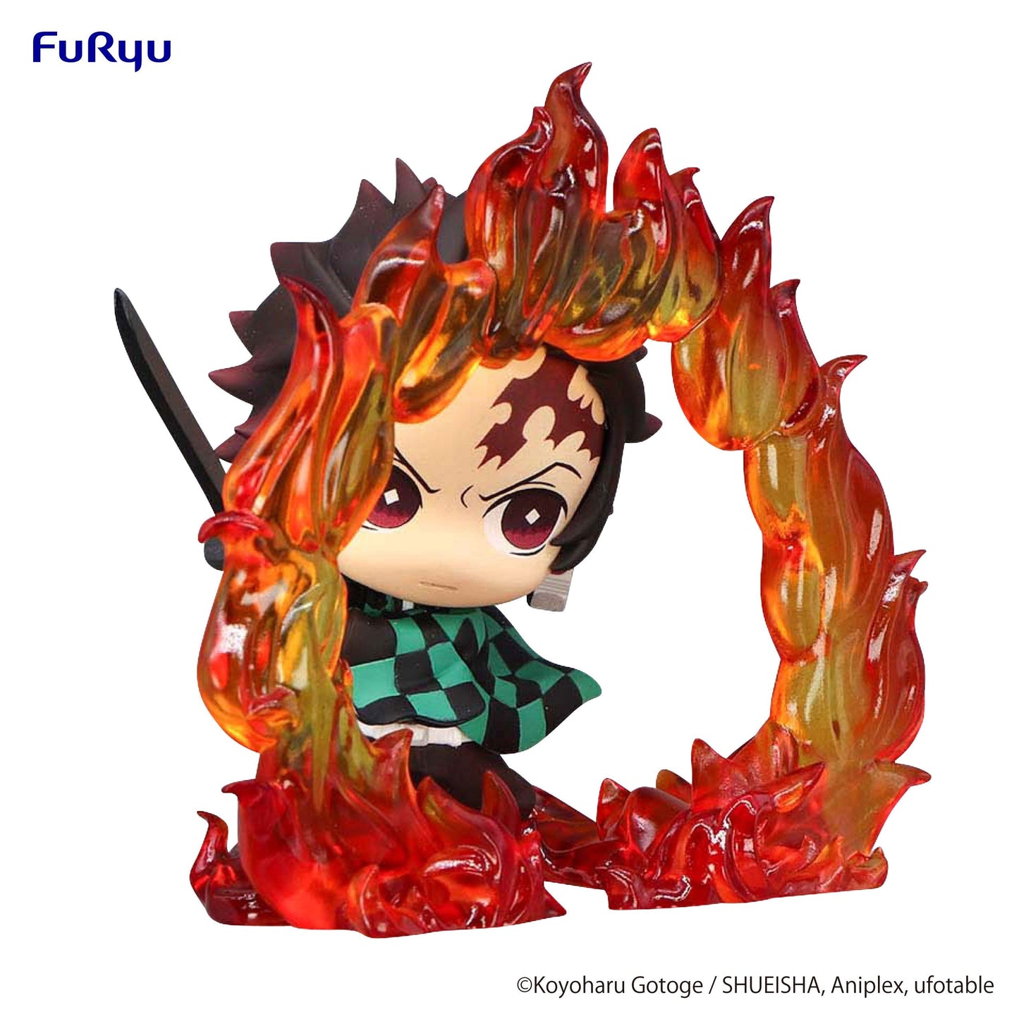 Hold Figure Tanjiro Kamado (Hinokami Kagura) - Demon Slayer: Kimetsu no Yaiba Vinyl Figure