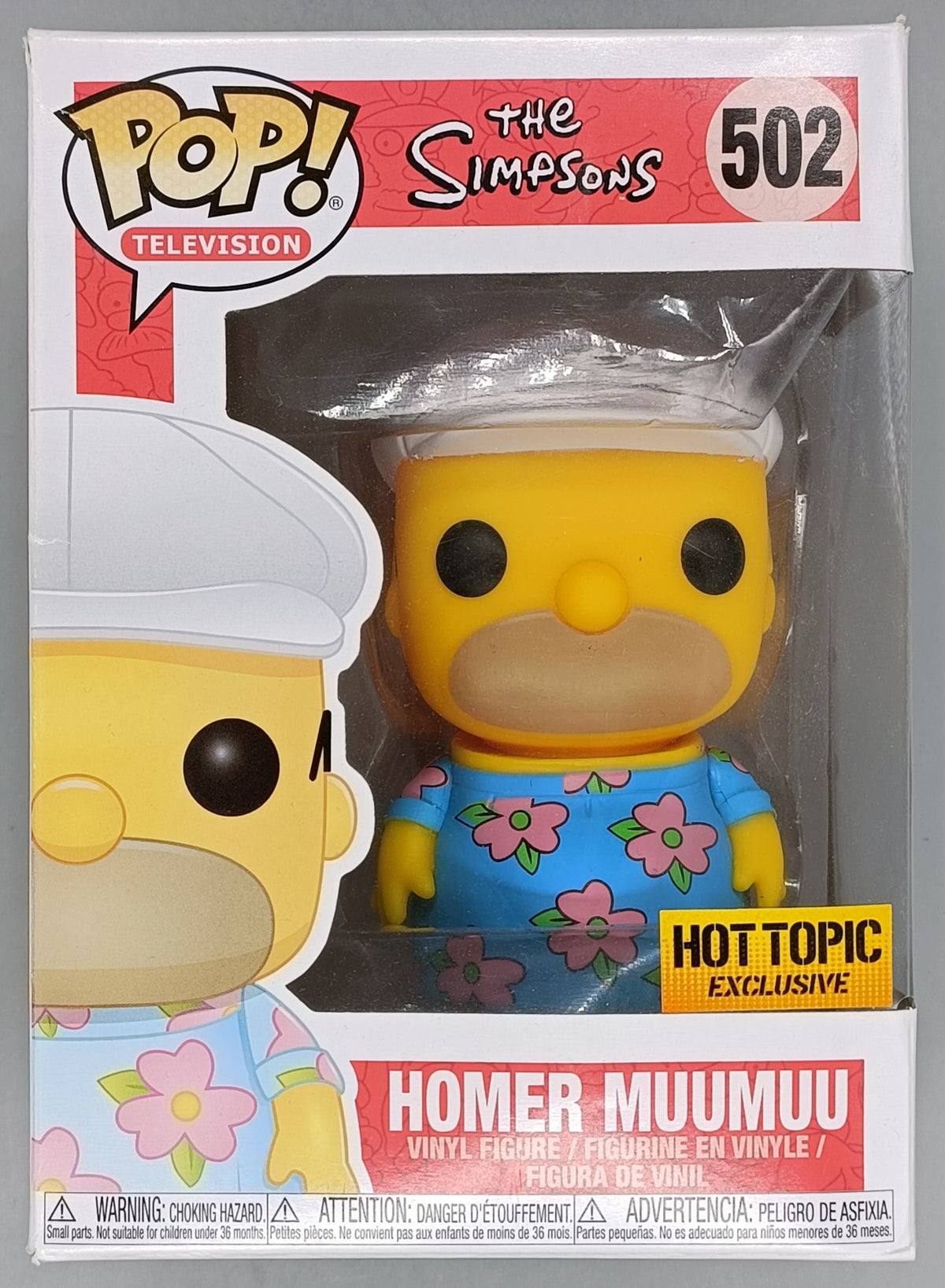 502 Homer Muumuu - The Simpsons - Special Edition - Box Damaged Funko POP Funko