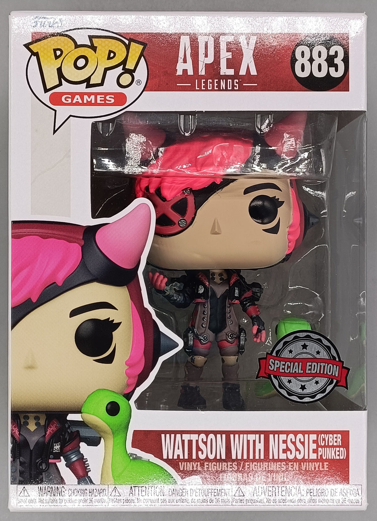883 Wattson with Nessie (Cyber Punked) - Apex Legends Funko POP Funko