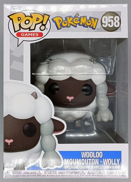 958 Wooloo - Pokemon Funko POP - Brand New Funko
