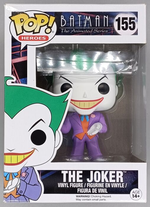 155 The Joker - DC Batman The Animated Series - Box Damaged Funko POP Funko