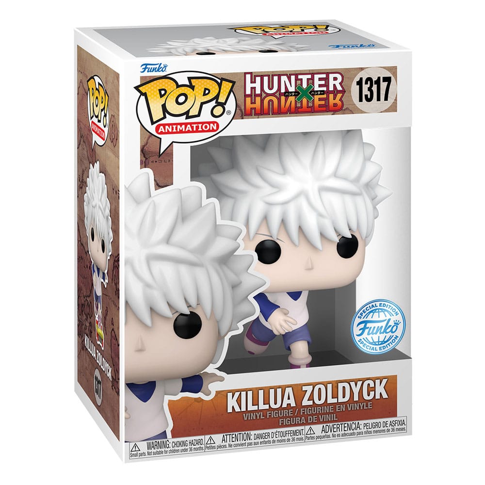 1317 Killua Zoldyke w/Skateboard - Hunter x Hunter Funko POP PRESALE Funko
