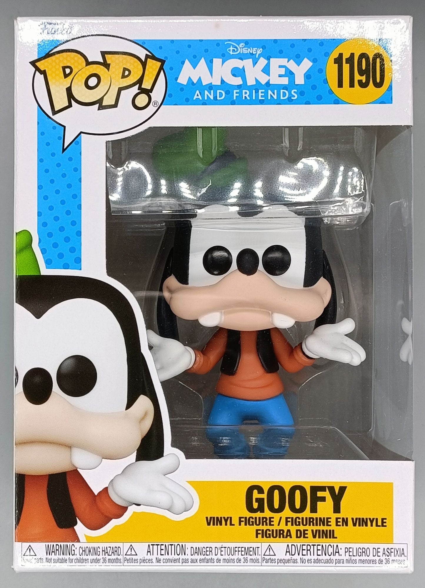 1190 Goofy (Classic) Disney Mickey & Friends - Funko POP - Box Damaged Funko