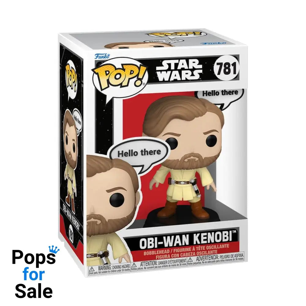 781 Obi-Wan Kenobi (Hello There) - Star Wars Funko POP Funko