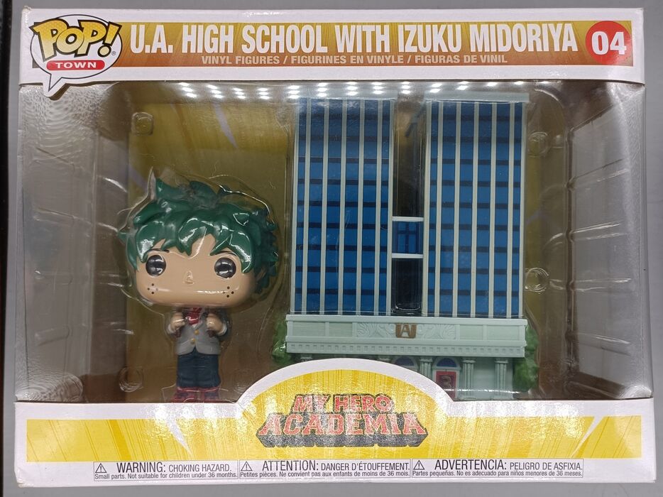 04 U.A. High School with Izuku Midoriya - Town My Hero Academia Damaged Box Funko POP Funko