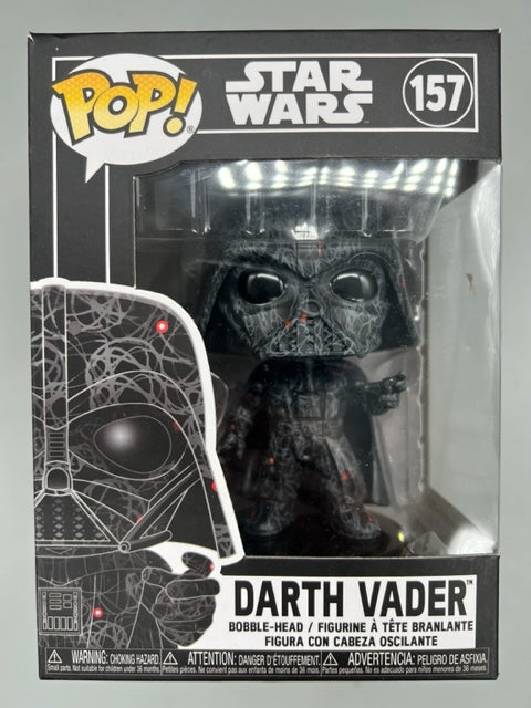 157 Darth Vader (Force Choke Futura) Star Wars Funko POP - Damaged Box Funko