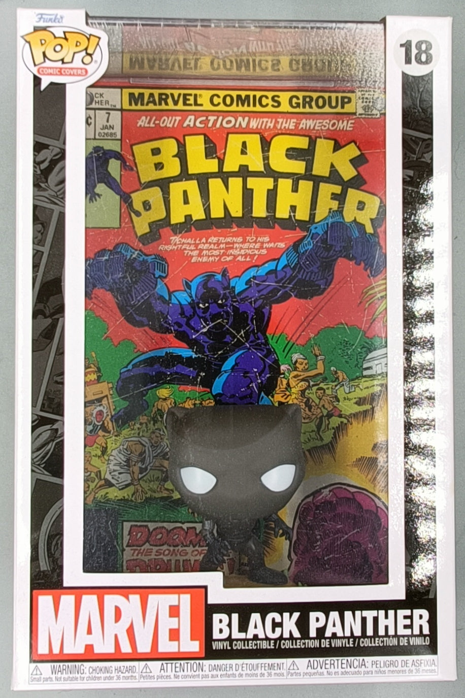 18 Black Panther - Comic Covers (Marvel) Funko POP Funko