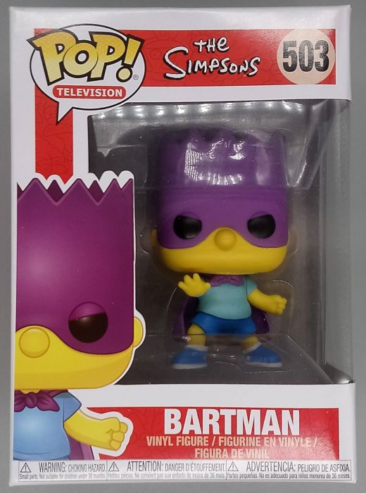 503 Bartman - The Simpsons - Box Damaged Funko POP Funko