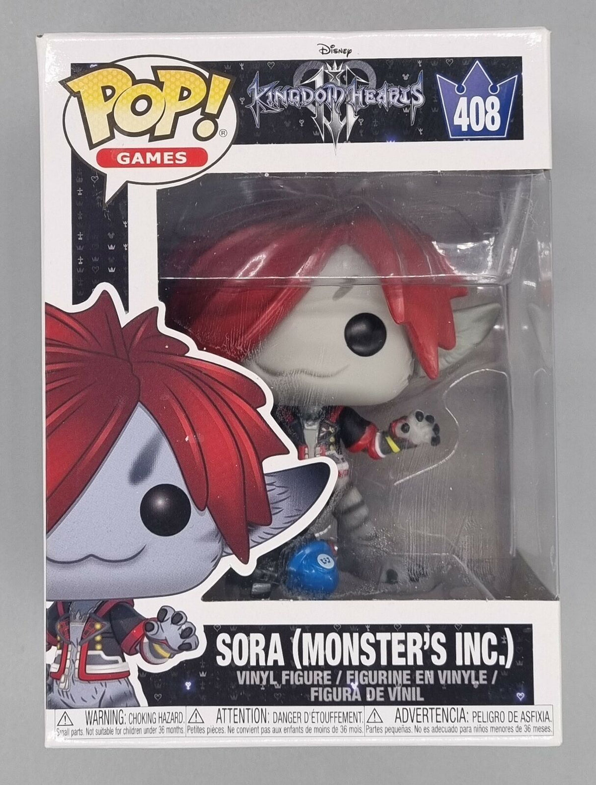 408 Sora (Monsters- Inc.) - Disney Kingdom Hearts III Funko POP Funko