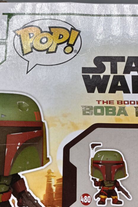 480 Boba Fett - Star Wars Book of Boba Fett - Box Damaged Funko POP