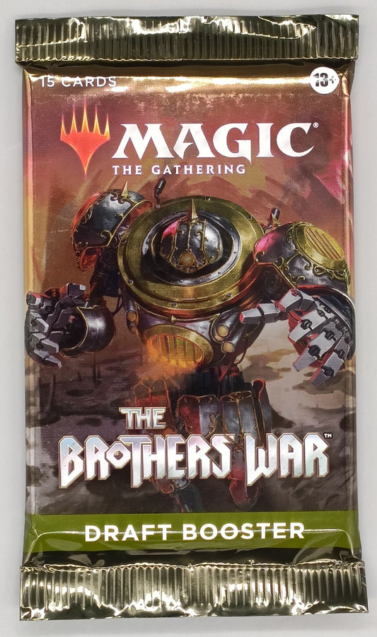 Magic the Gathering The Brothers War 15-Card Draft Booster Pack NEW (Single) Wizards of the Coast