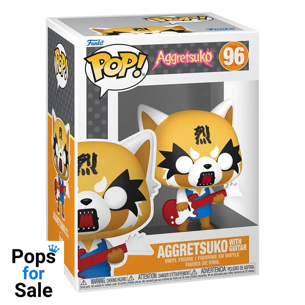 96 Aggretsuko with Guitar - Sanrio Funko POP PRESALE Funko