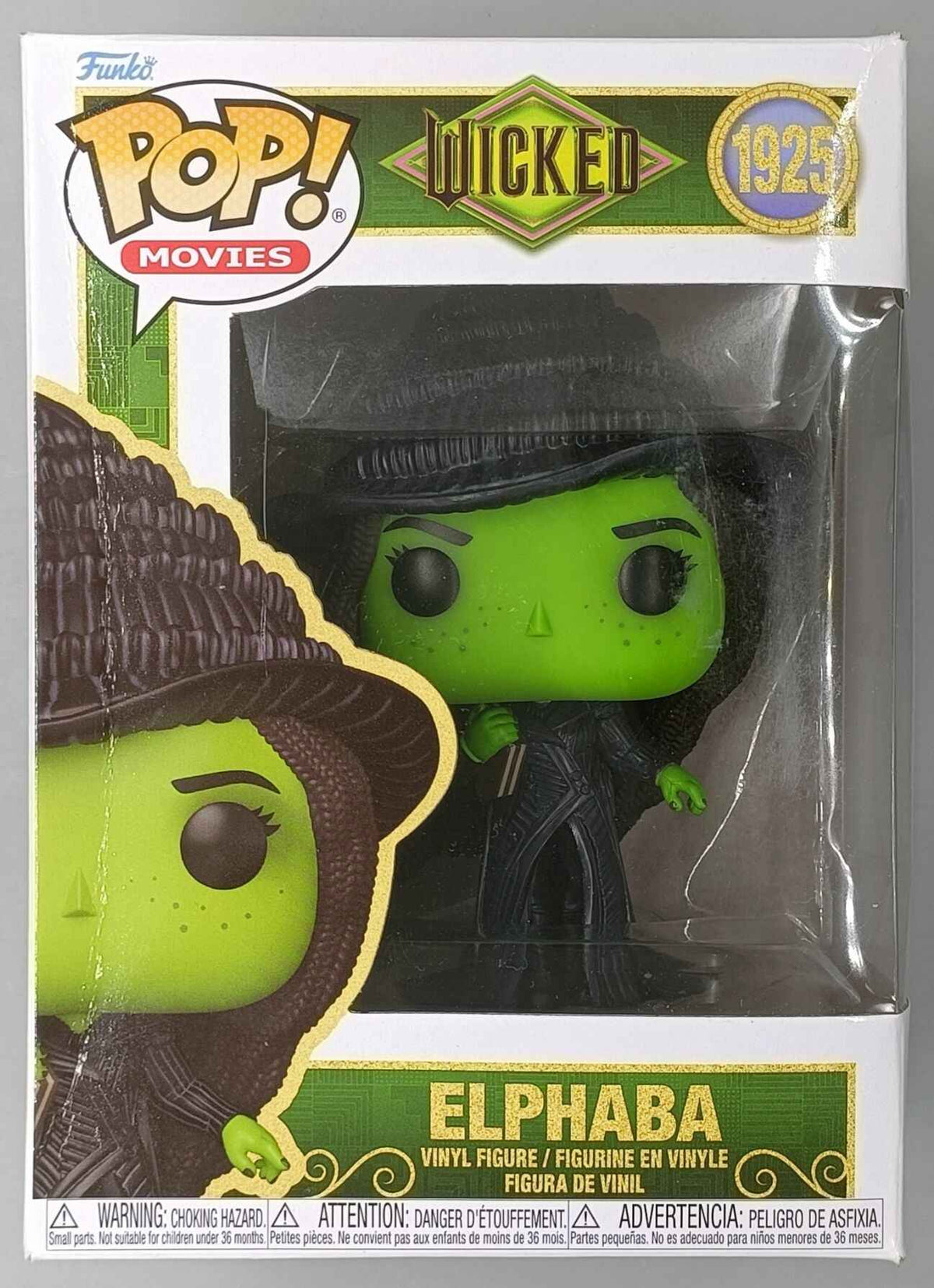 1925 Elphaba w/Grimmerie - Wicked - Funko POP - Box Damaged Funko