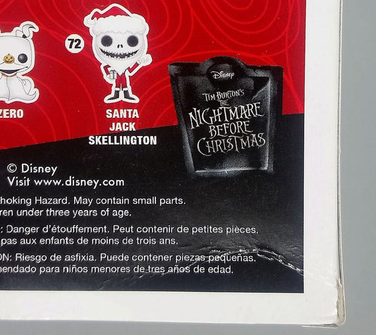 71 Zero - Disney The Nightmare Before Christmas Funko POP - Box Damaged
