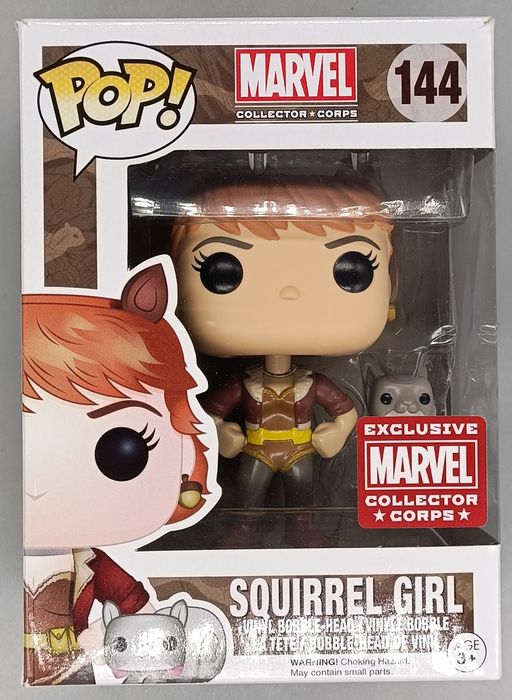 144 Squirrel Girl - Marvel Collector Corps MCC - Box Damaged Funko POP Funko