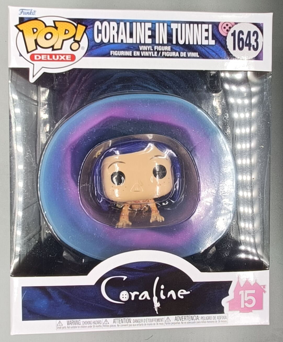1643 Coraline in Tunnel - Deluxe - Coraline 15th Anniversary Funko POP - Brand New