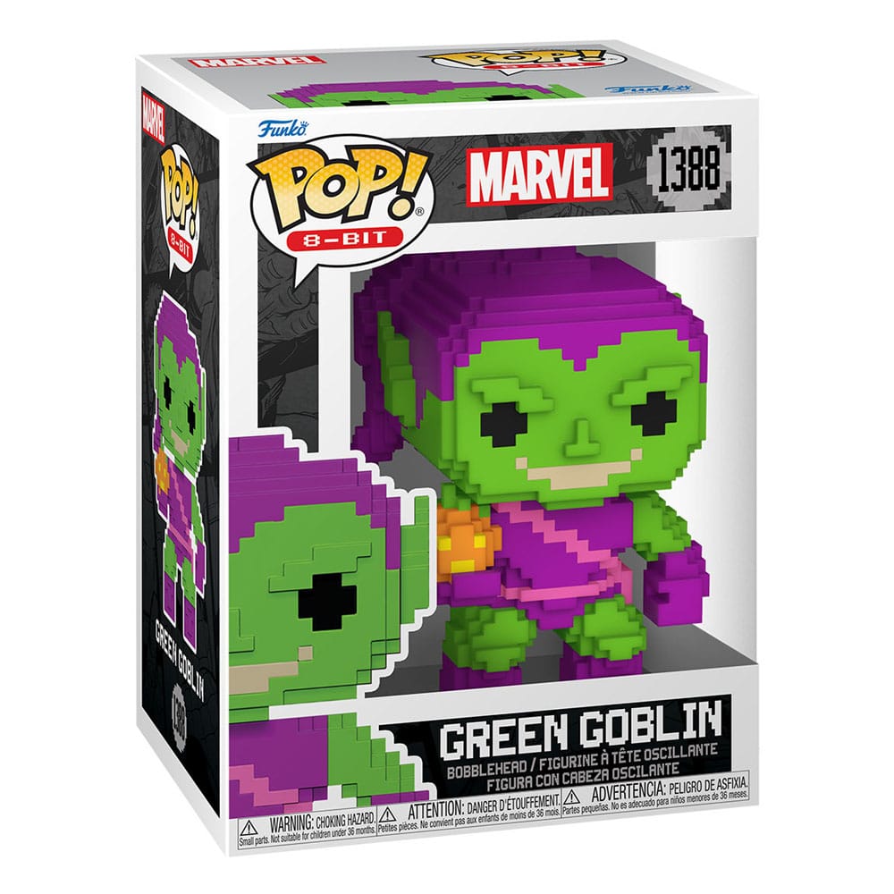 1388 Green Goblin - Marvel 8-Bit Funko POP - Brand New Funko