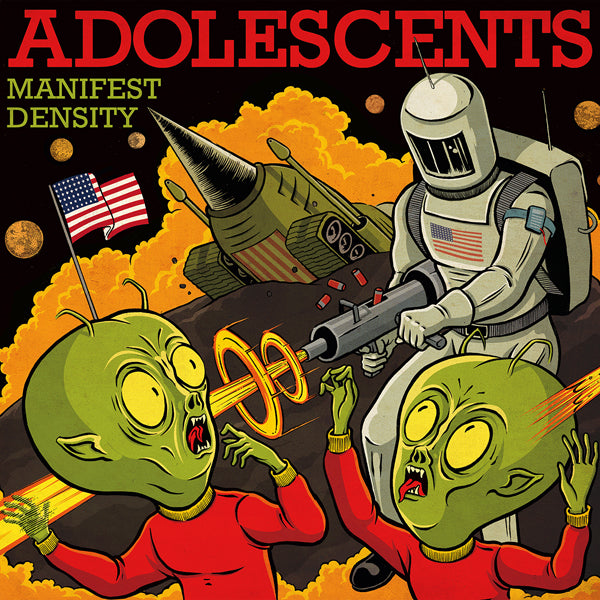 Adolescents - Manifest Density (Ltd.Gold Vinyl) - Punk - LP
