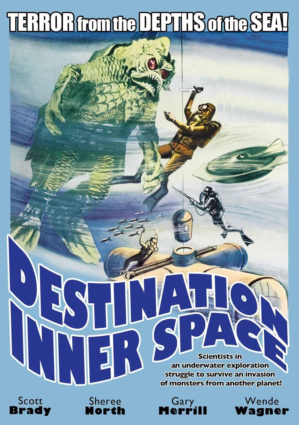 Feature Film - Destination Inner Space - Film/TV/Character - DVD