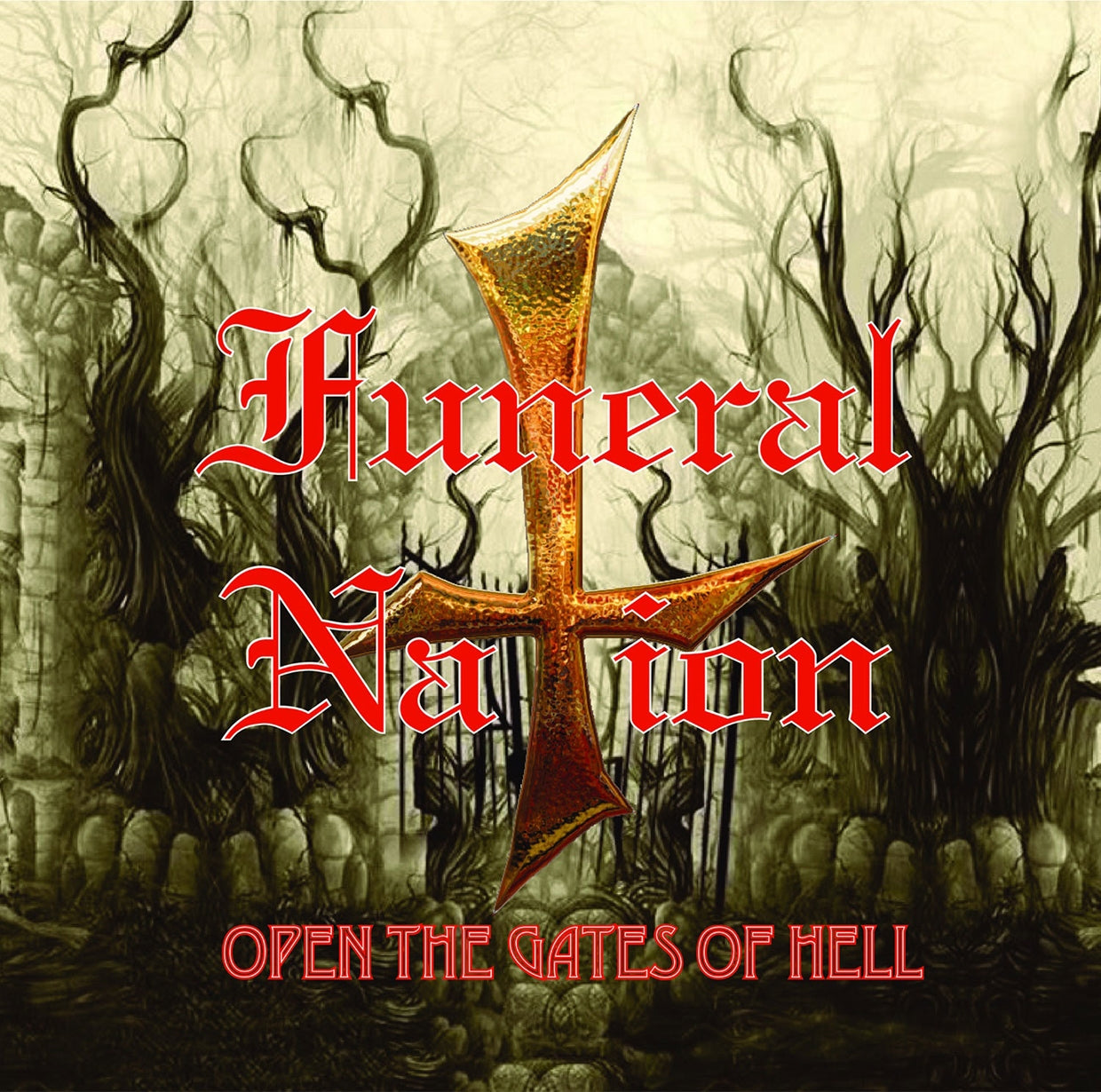 Funeral Nation - Open The Gates Of Hell - Black Metal - CD