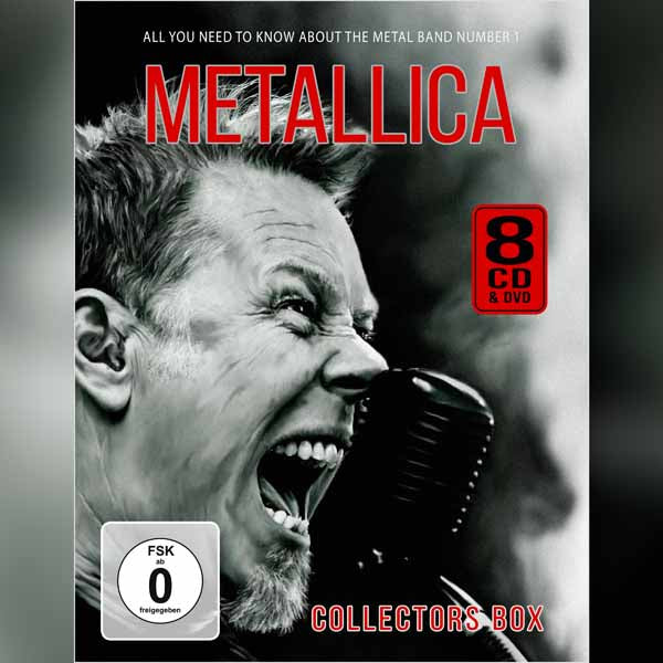 Metallica - Collectors Box (8Cd+Dvd Box) - Metal - CDB