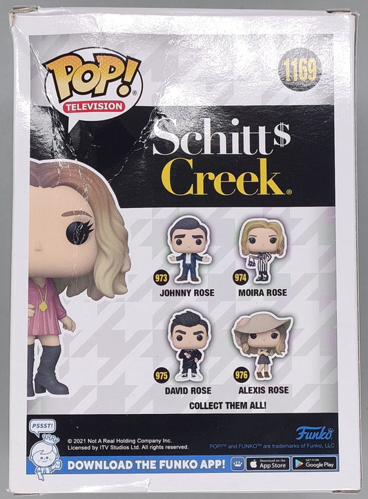 1169 Alexis Rose (A Little Bit Alexis) Schitts Creek - 2021 Con Funko POP (Box Damage)