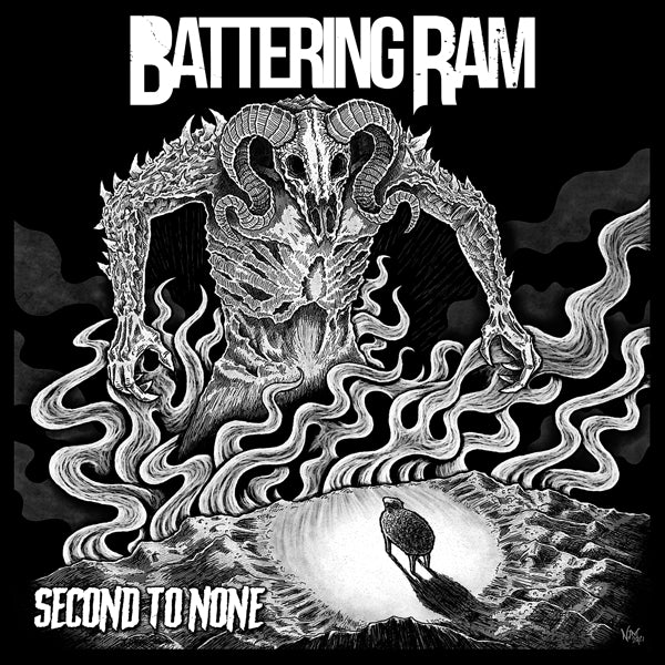 Battering Ram - Second To None (Transparent Red) - Rock - LP