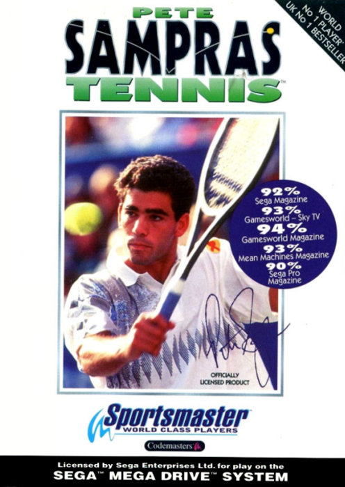 Pete Sampras Tennis for Sega Mega Drive (MD) Funko