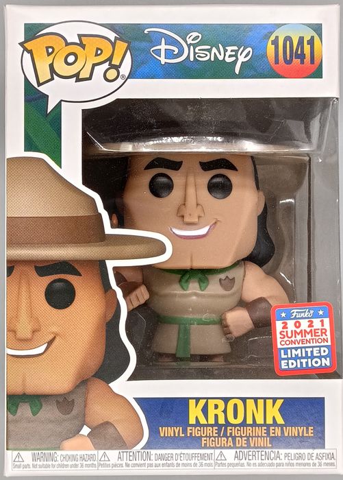 1041 Kronk (Scout Leader) Disney Emperor's New G Box Damaged Funko POP Funko