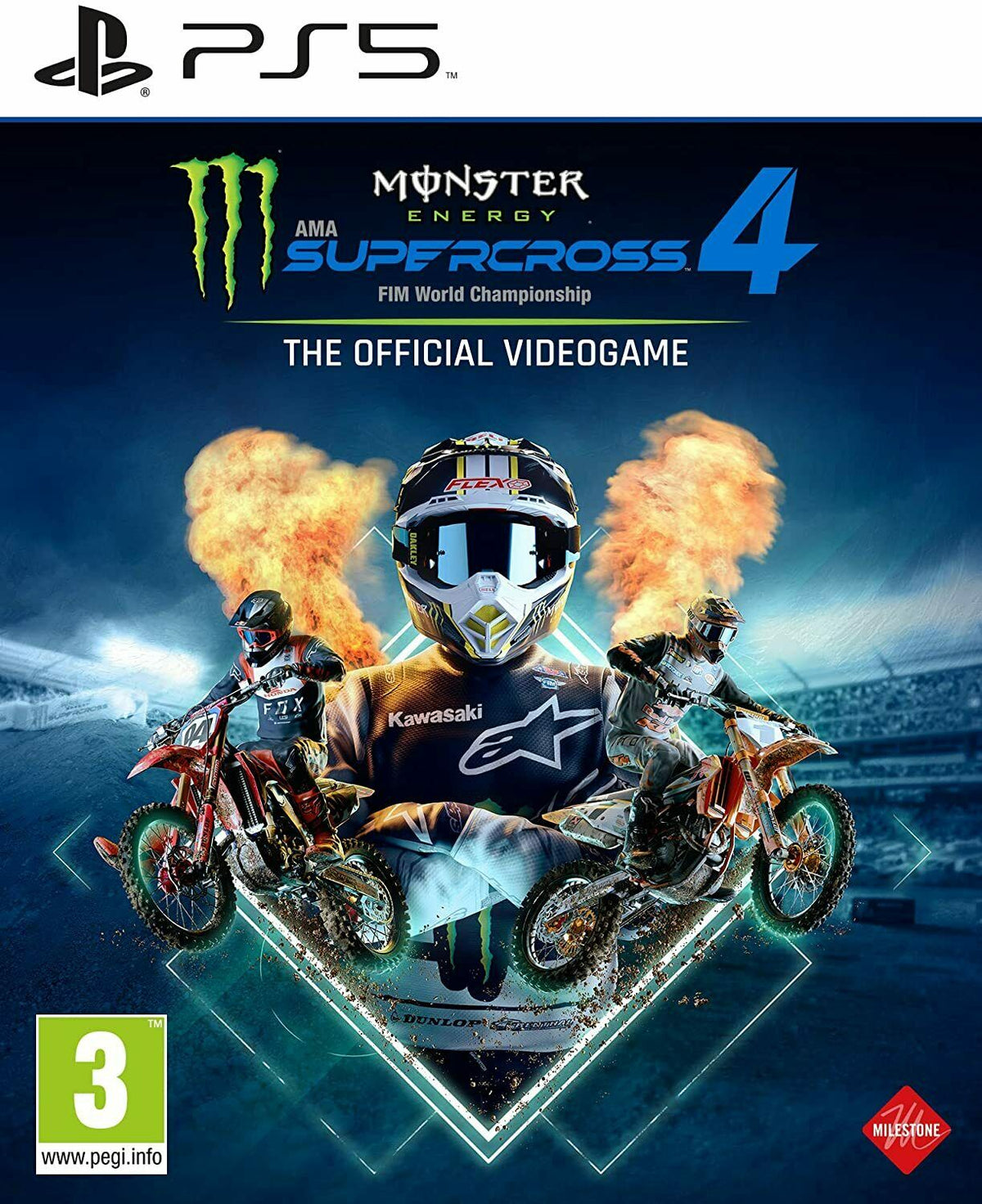 Monster Energy Supercross The official Video Game 4 for Playstation 5 (PS5) Funko