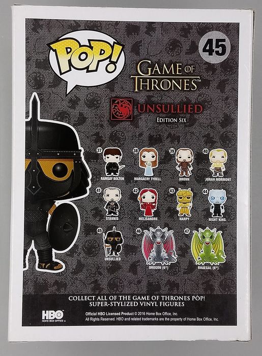45 Unsullied - Game of Thrones Funko POP