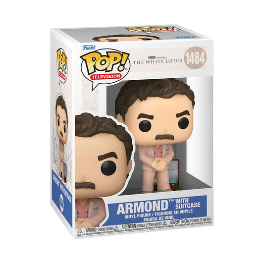 1484 Armond with Suitcase - White Lotus Funko POP PRESALE