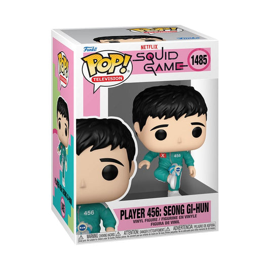 1485 Player 456 Seong Gi-Hun (Kicking Jegi) - Squid Game Funko POP PRESALE - Brand New