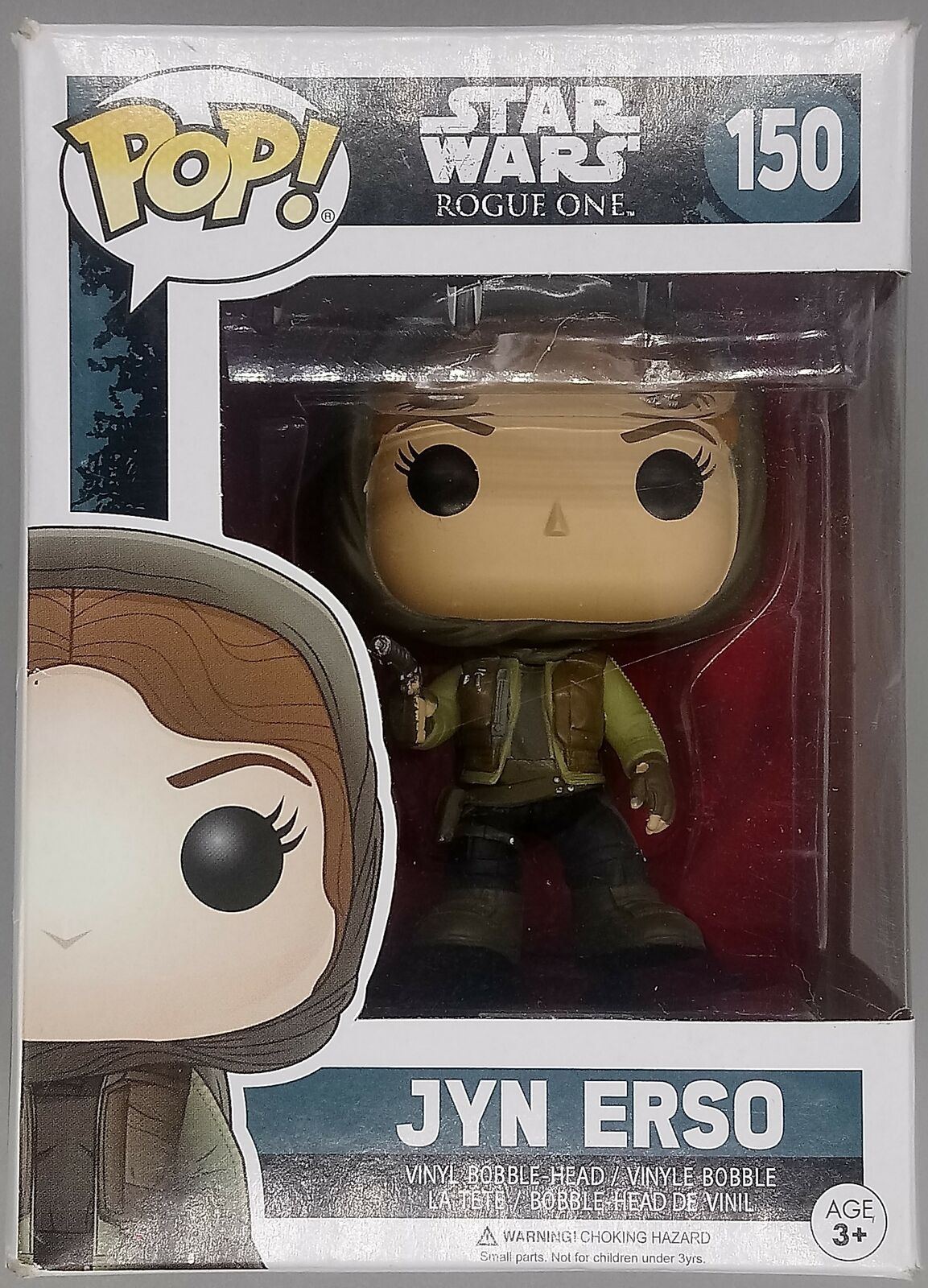 150 Jyn Erso (Hood) - Star Wars Rogue One - Box Damaged Funko POP Funko