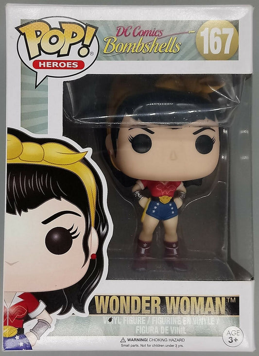 167 Wonder Woman - DC Bombshells Funko POP