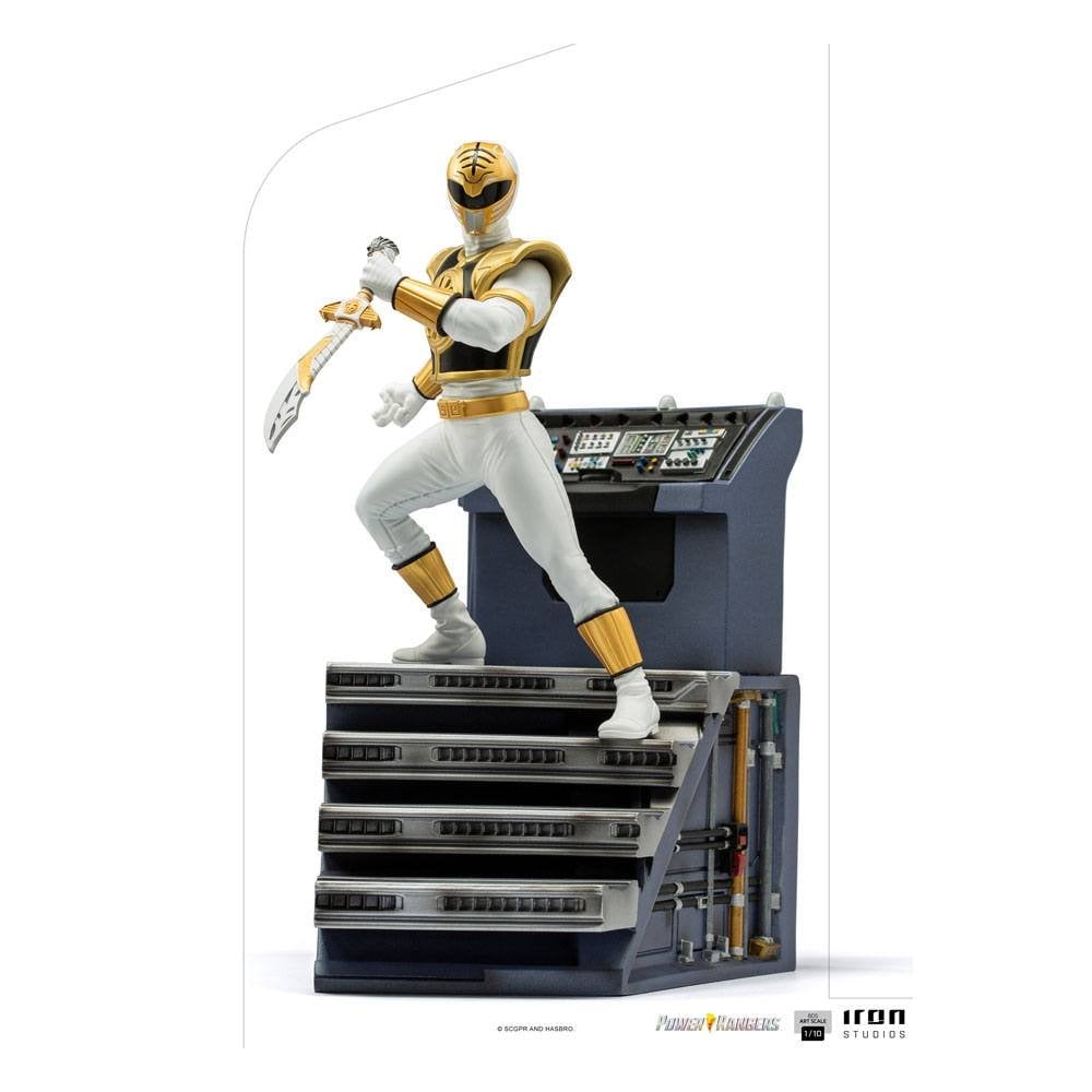 Scale Figure 1/10 White Ranger - Mighty Morphin Power Rangers Scale Figures