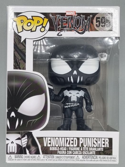 595 Venomized Punisher - Marvel Venom Funko POP Funko