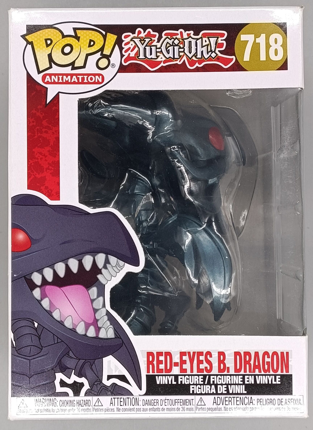 718 Red-Eyes B. Dragon - Yu-Gi-Oh! - Box Damaged Funko POP Funko