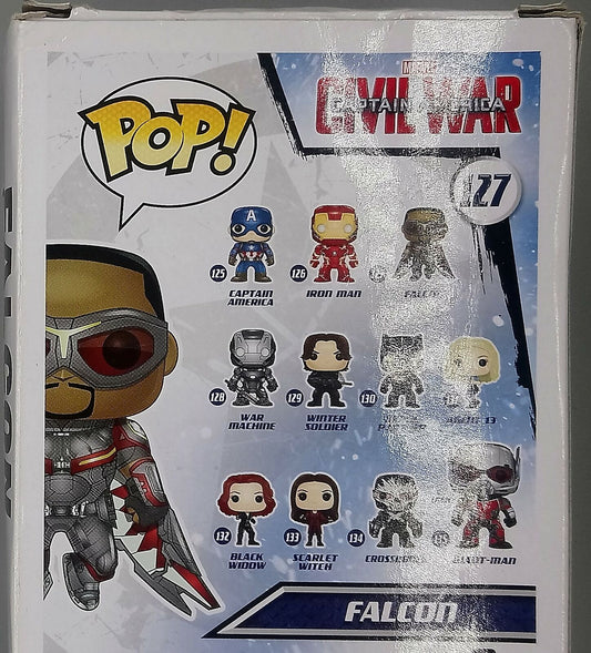127 Falcon - Marvel Captain America Civil War Box Damaged Funko POP