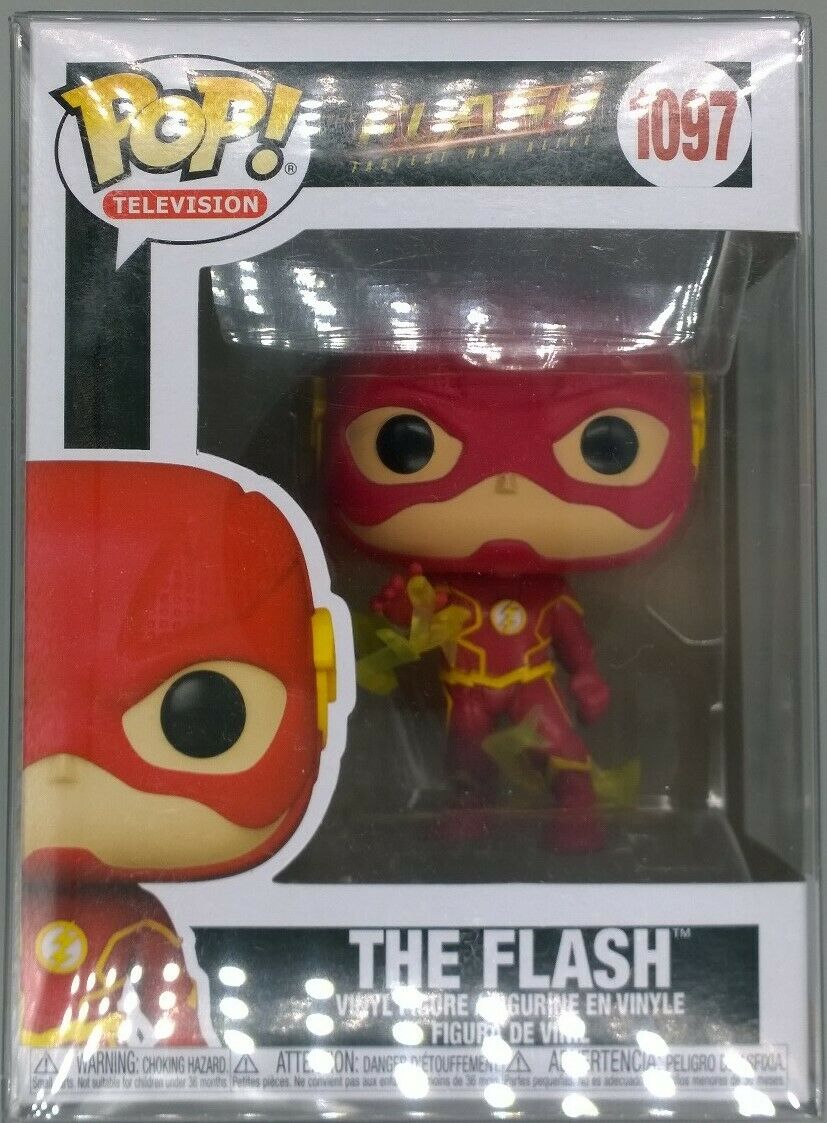 1097 The Flash (w/ Lightning) - The Flash Funko POP Funko