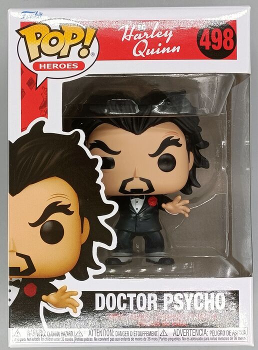 498 Doctor Psycho - DC Harley Quinn Animated Series Funko POP - Brand New Funko