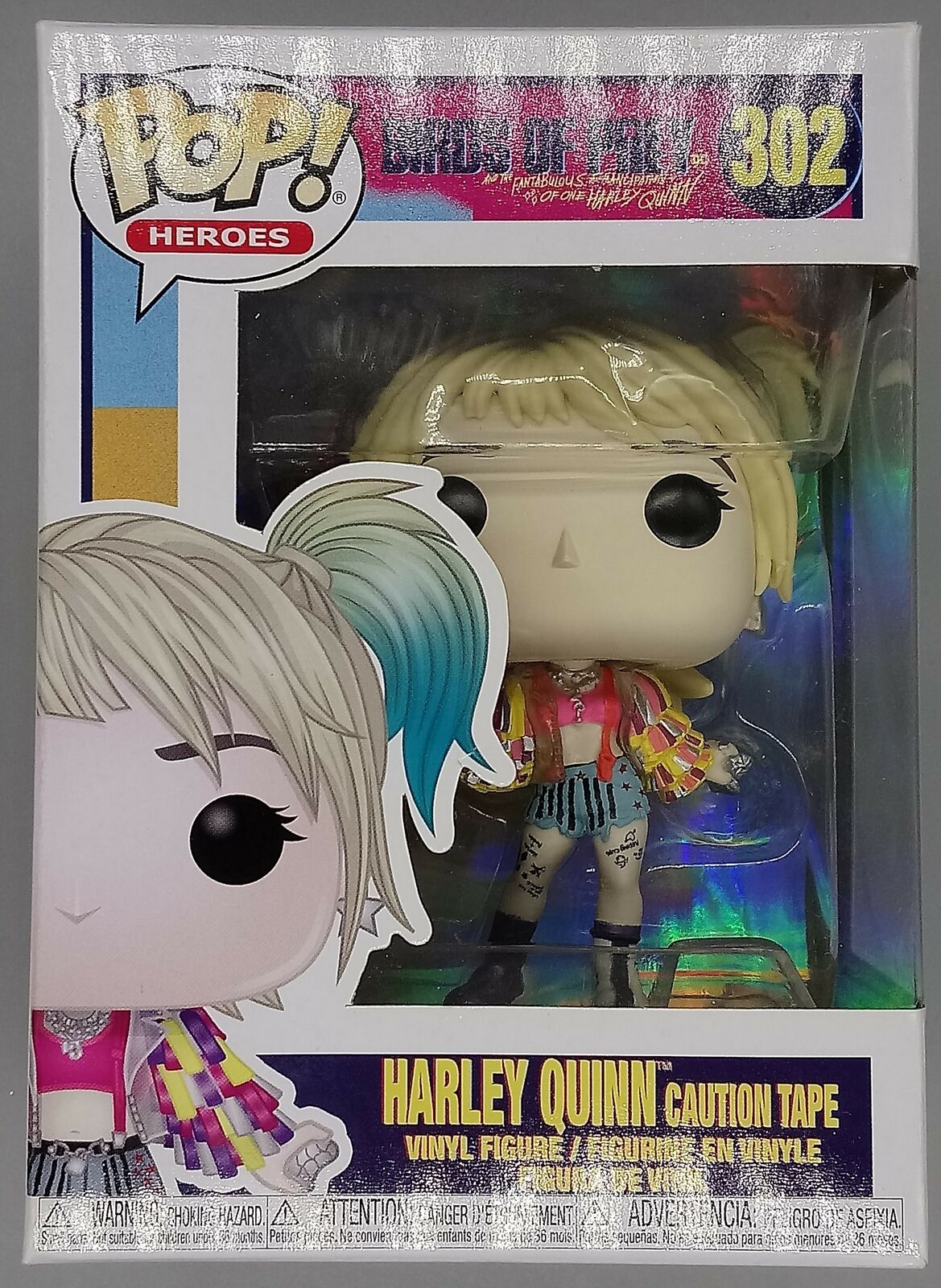 302 Harley Quinn (Caution Tape) - DC Birds of Prey Funko POP Funko