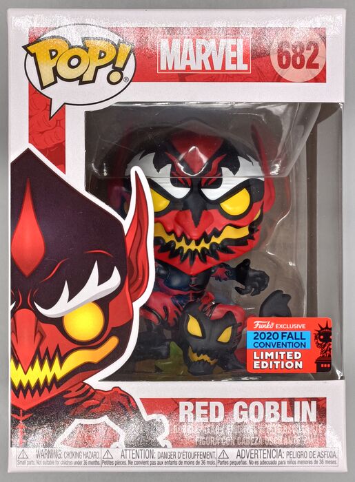 682 Red Goblin - Marvel - 2020 Con - DBox Damaged Funko POP Funko