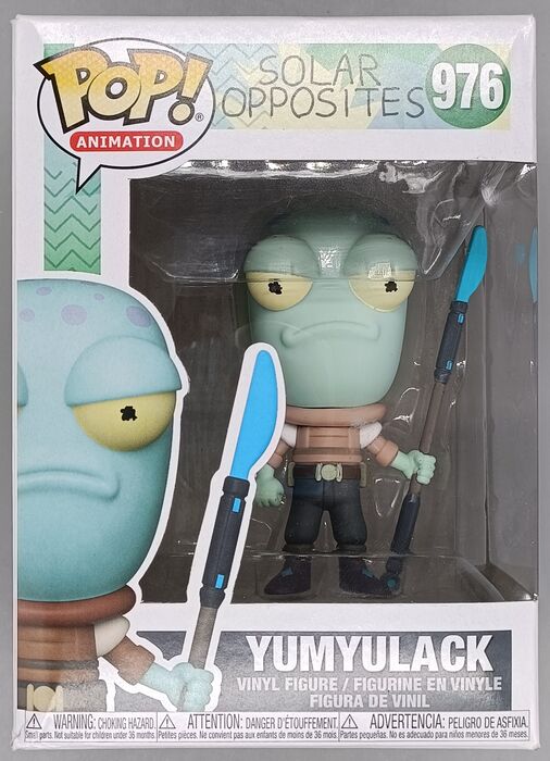 976 Yumyulack - Solar Opposites - Box Damaged Funko POP